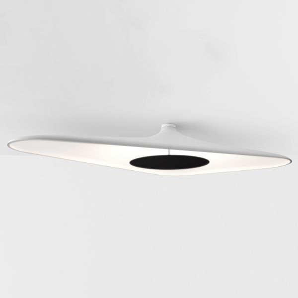  Luceplan Luceplan Soleil Noir Led Ceiling Light, White 