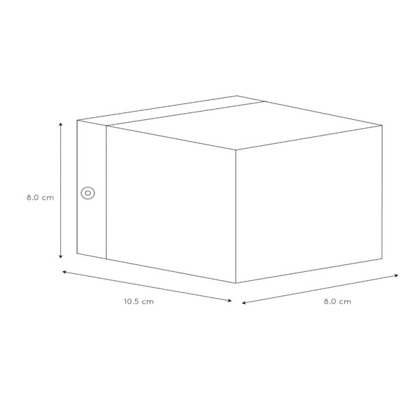  Lucide Lucide Wall Light Devi Black 