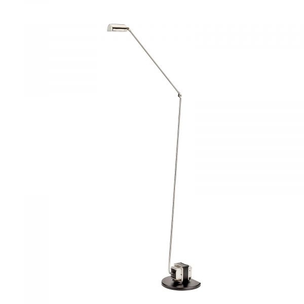  Lumina Lumina Daphine Led Floor Lamp 3,000k, Nickel 