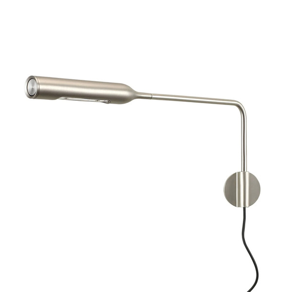  Lumina Lumina Flo Led Wall Lamp W. Plug 3,000k Nickel 