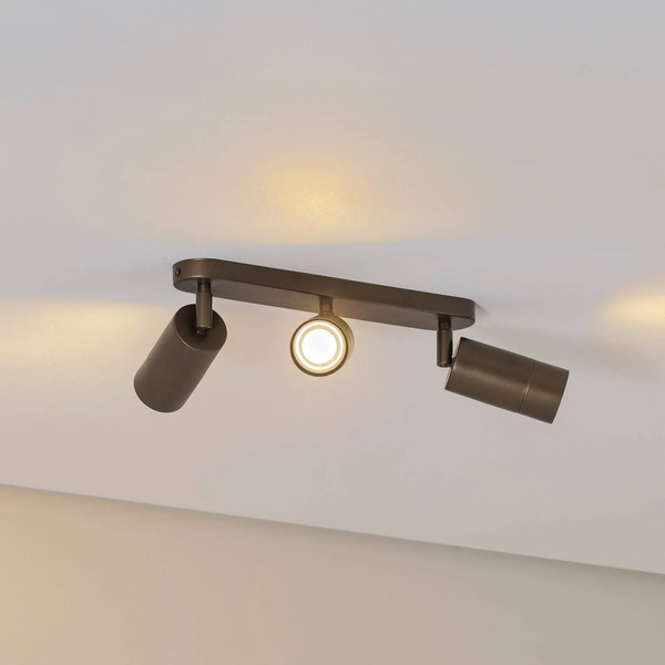  Luminex Luminex Ceiling Spotlight Link, Titanium Gold, Length 33 Cm, 3-bulb. 
