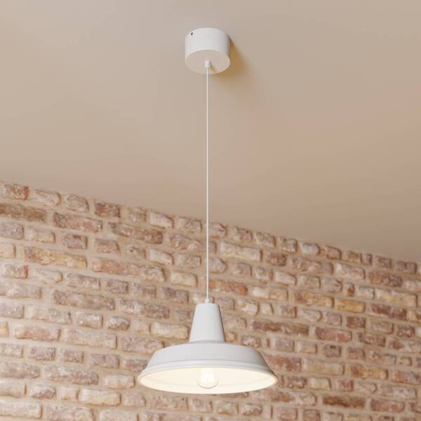  Luminex Luminex Class Pendant Light, White/white 
