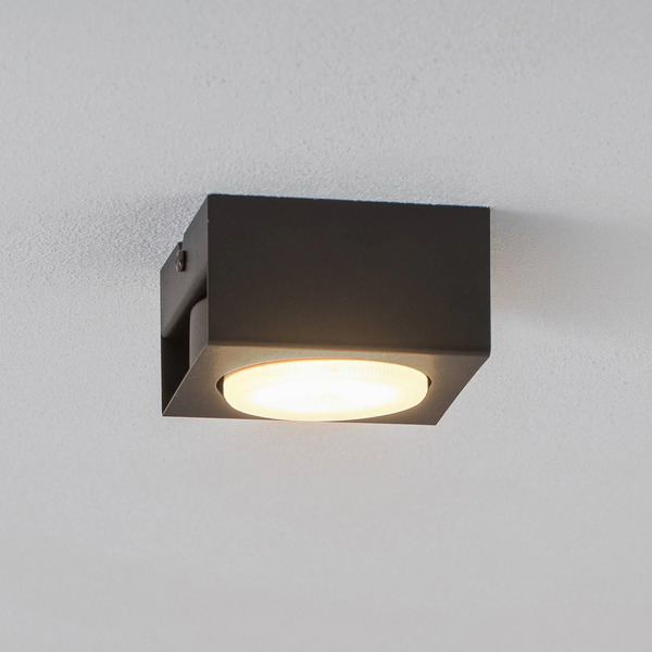  Luminex Luminex Downlight Ian In Black, 1-bulb 