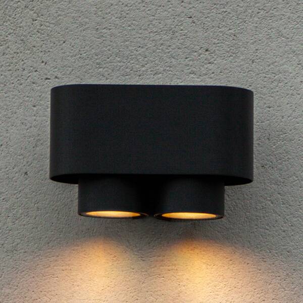  Lutec Lutec Cypres Outdoor Wall Light, Ip44, 2-bulb 