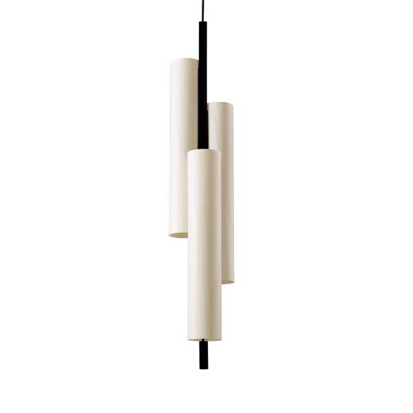  Lzf Lamps Lzf Lamps Lzf Black Note Triplet Pendant Black/ivory 