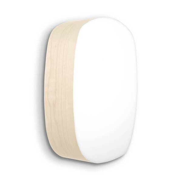  Lzf Lamps Lzf Lamps Lzf Guijarro Medium Led Wall Light, Ivory 