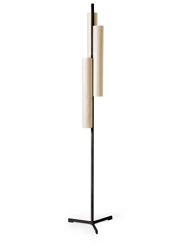  Lzf Lamps Lzf Lamps Lzf Led Floor Lamp Black Note Black/ivory 188 Cm 3-bulb 