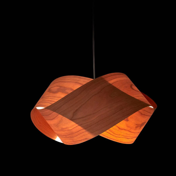  Lzf Lamps Lzf Lamps Lzf Nut Pendant Light, Cherry 