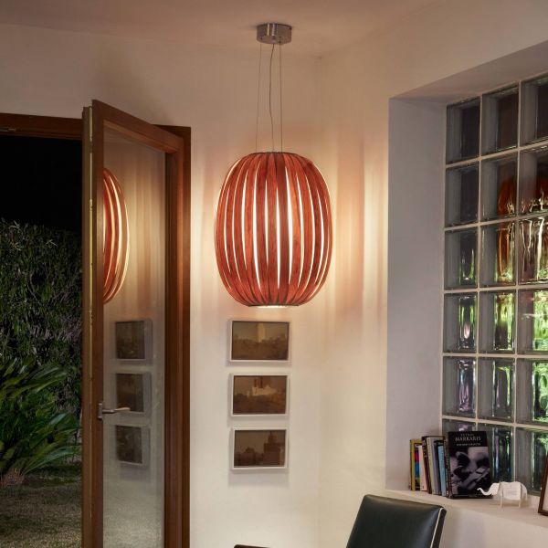  Lzf Lamps Lzf Lamps Lzf Pod Hanging Light, Cherry 