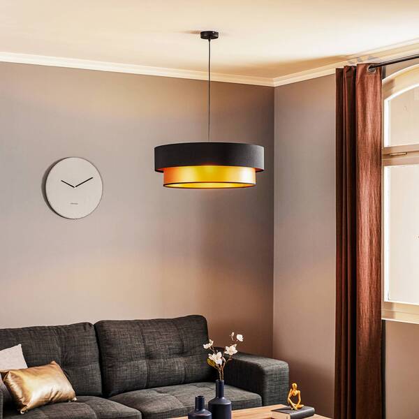  Maco Design Maco Design Dorina Hanging Light, Black/gold ø 60cm 