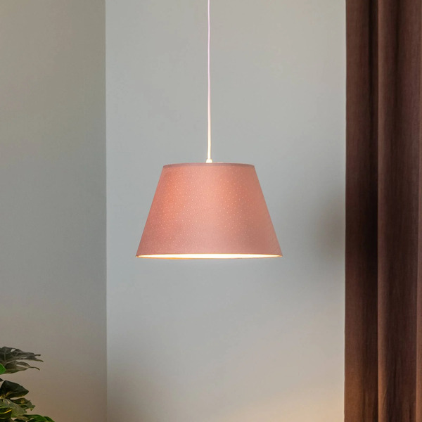  Maco Design Maco Design Rosabelle Pendant Light, Cone-shaped, Pink, 1-bulb. 
