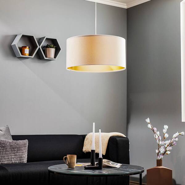  Maco Design Maco Design Salina Pendant Light, White/gold ø 50cm 