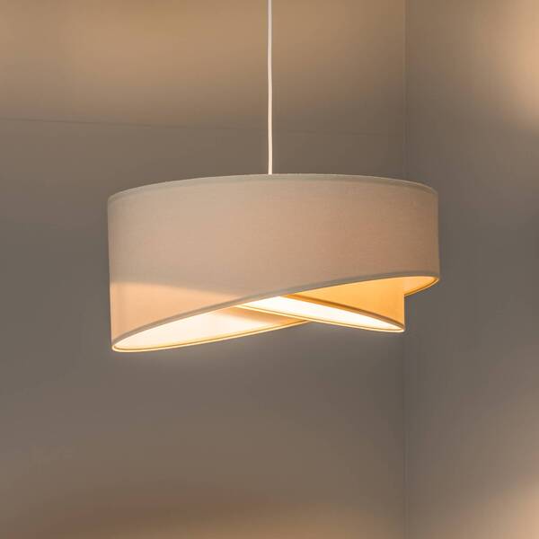  Maco Design Maco Design Vivien Pendant Lamp, Two-tone, Beige/white 