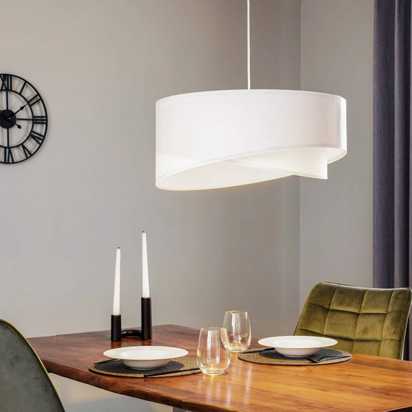  Maco Design Maco Design Vivien Pendant Light In White Velour 