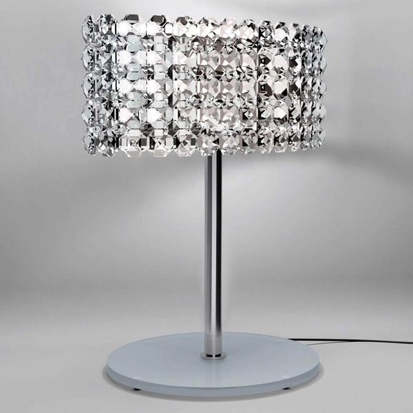  Marchetti Marchetti Elegant Crystal Table Lamp Baccarat Transparent 