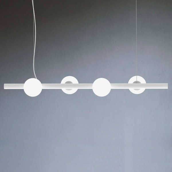  Marchetti Marchetti Tin Tin Pendant Light 4-bulb White 