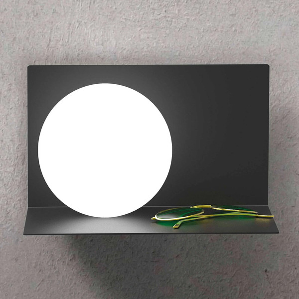  Marchetti Marchetti Wall Light Balance Left-aligned Black 