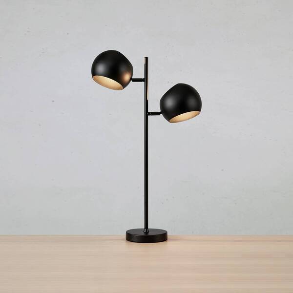  Markslöjd Markslöjd Edgar Table Lamp, 2-bulb, Black 
