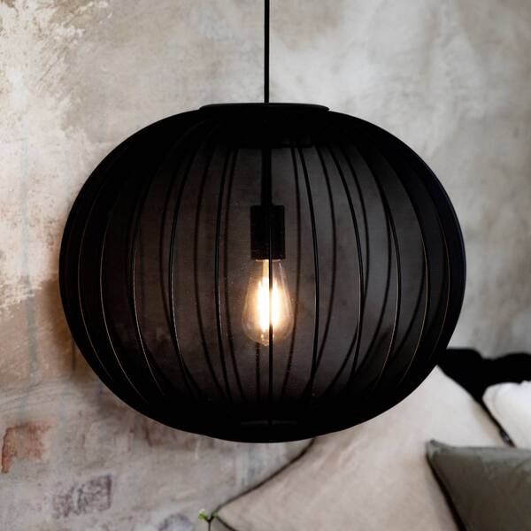  Markslöjd Markslöjd Florence Hanging Light, Black, ø 50 Cm, Nylon 
