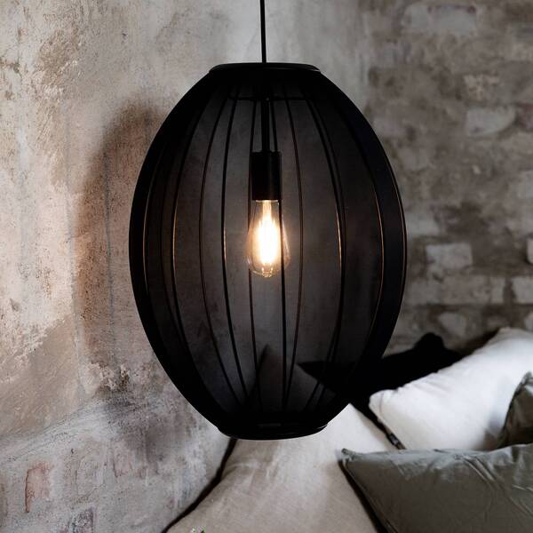  Markslöjd Markslöjd Florence Hanging Light, Black, ø 40 Cm, Nylon 