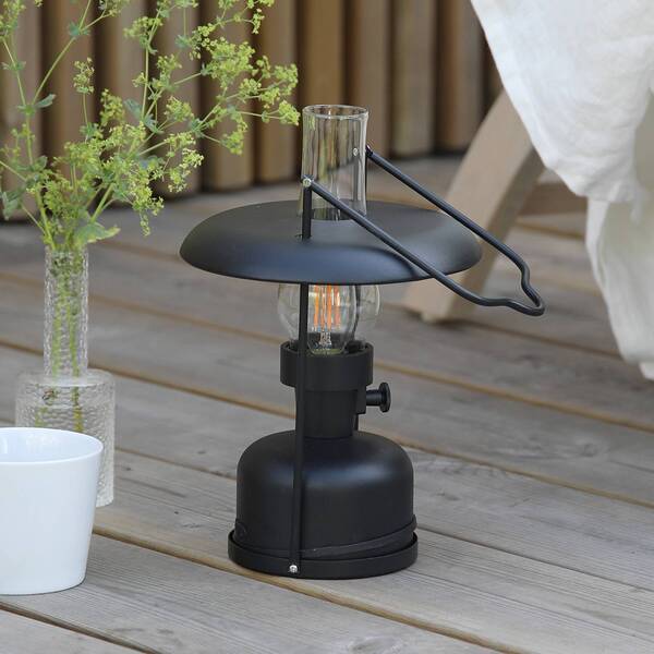  Markslöjd Markslöjd Led Battery-powered Table Lamp Fanos, Black, Dimmable, Ip44 