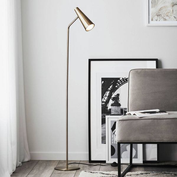  Markslöjd Markslöjd Peak Floor Lamp, Variable, Antique Brass 