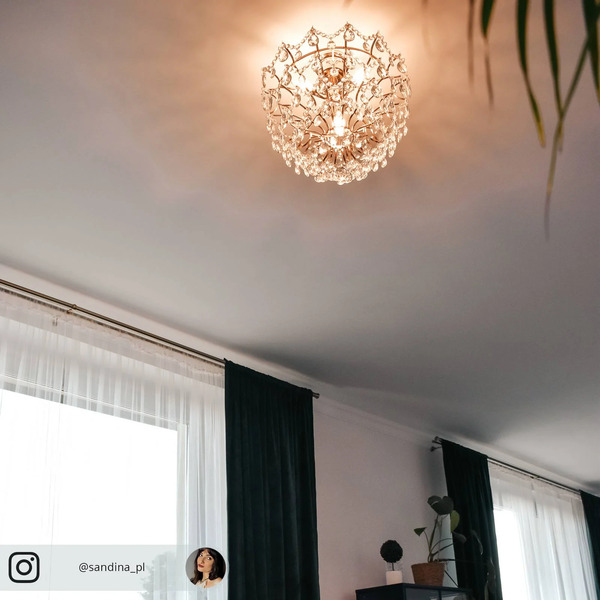  Markslöjd Markslöjd Rosendal Ceiling Light ø 48 Cm Gold 
