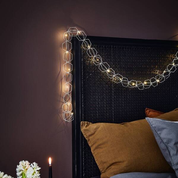  Markslöjd Markslöjd Serve Led String Lights, 20-bulb, Silver 