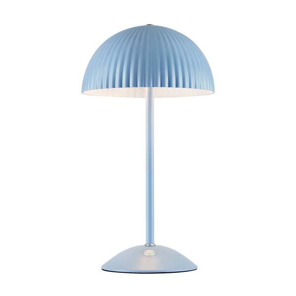  Markslöjd Markslöjd Table Lamp Zin, Blue, Iron, Height 35.5 Cm, G9 