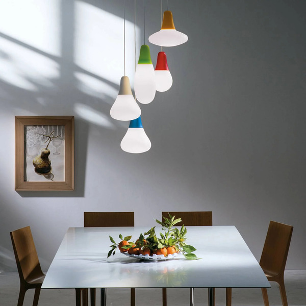  Martinelli Luce Martinelli Luce Ciulifruli Pendant Light, Yellow, Polyethylene 