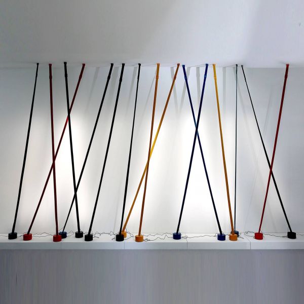  Martinelli Luce Martinelli Luce Elastica Floor Lamp, Strap, Yellow 