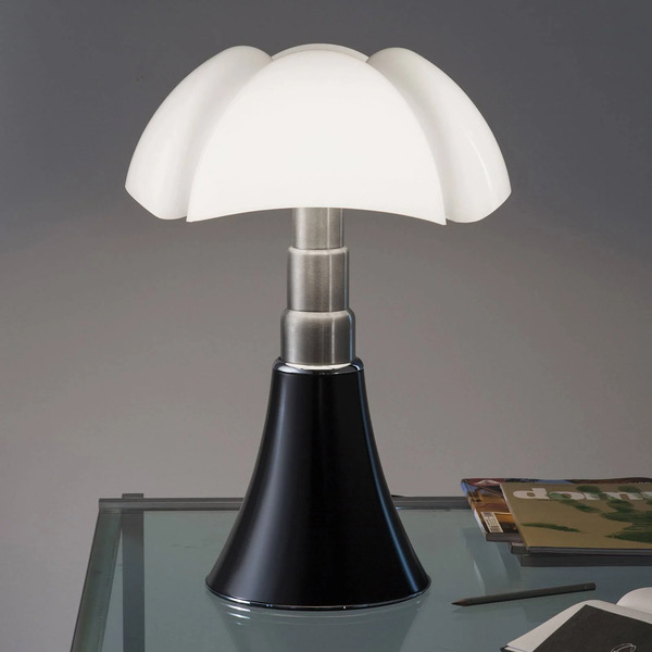  Martinelli Luce Martinelli Luce Led Table Lamp Pipistrello Med, Brown, Dimmable. 