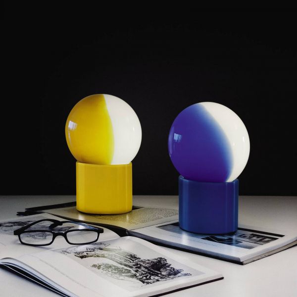  Martinelli Luce Martinelli Luce Pulce Table Lamp, Blue 