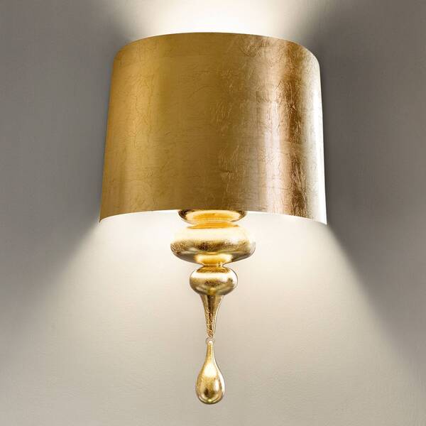 Masiero Masiero Eva A3 Wall Light, Gold 
