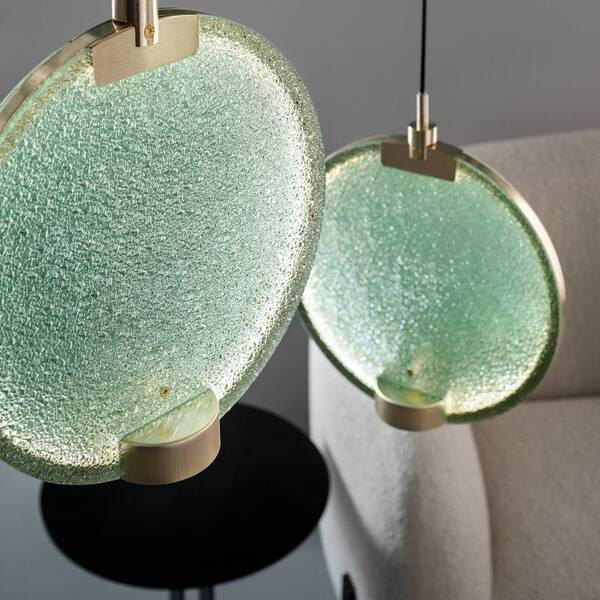  Masiero Masiero Horo S3 Led Pendant Light, Green, 3-bulb 
