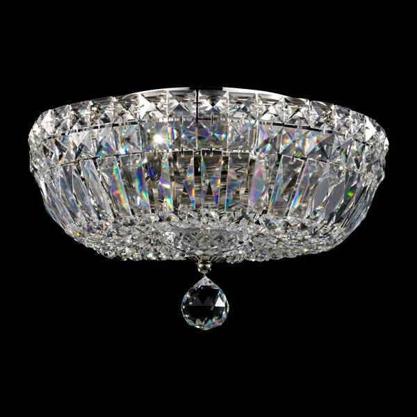  Maytoni Maytoni Basfor Ceiling Light, Nickel-coloured, ø 30 Cm, 3 X E14 