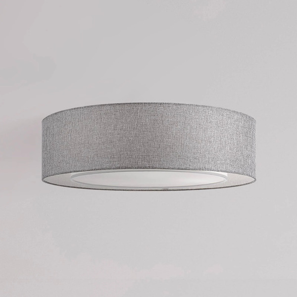  Maytoni Maytoni Bergamo Ceiling Light, Grey/white, Linen, ø 52 Cm 