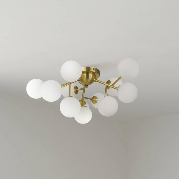  Maytoni Maytoni Ceiling Light Dallas, 12-bulb, Gold Colour/white 