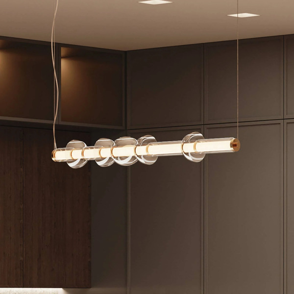  Maytoni Maytoni Cosmo Led Pendant Light, Brass, Length 98 Cm, Glass 