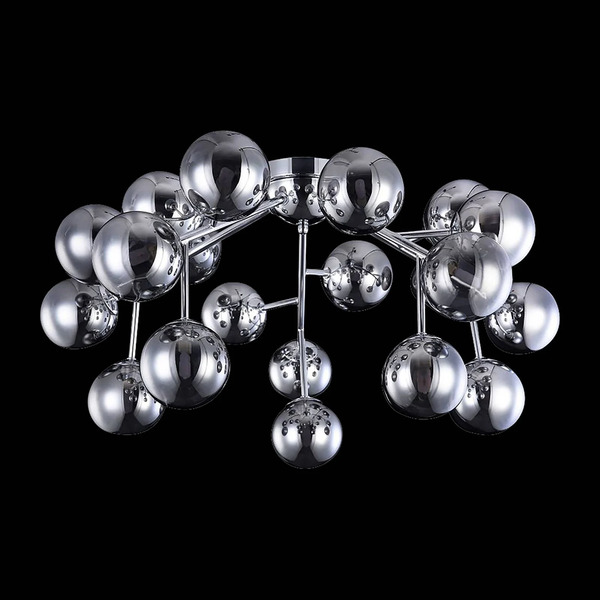  Maytoni Maytoni Dallas Ceiling, 20 Glass Globes, Chrome 