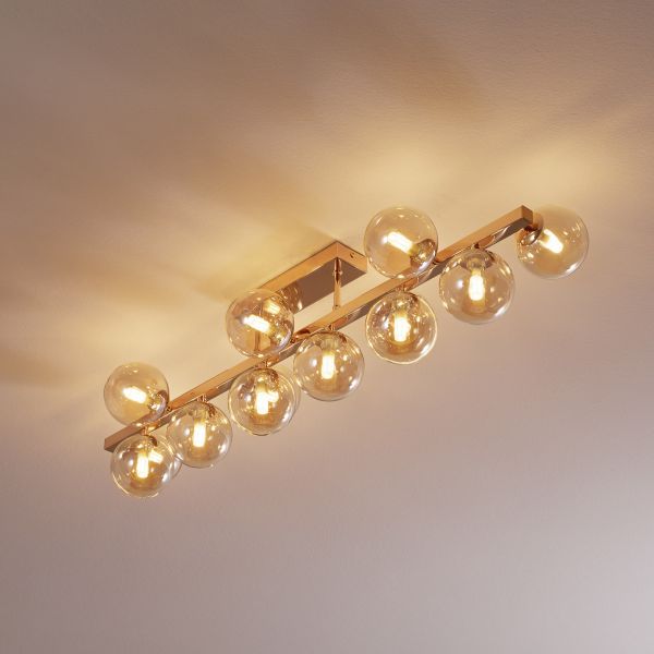  Maytoni Maytoni Dallas Ceiling Light, Gold, 13-bulb 