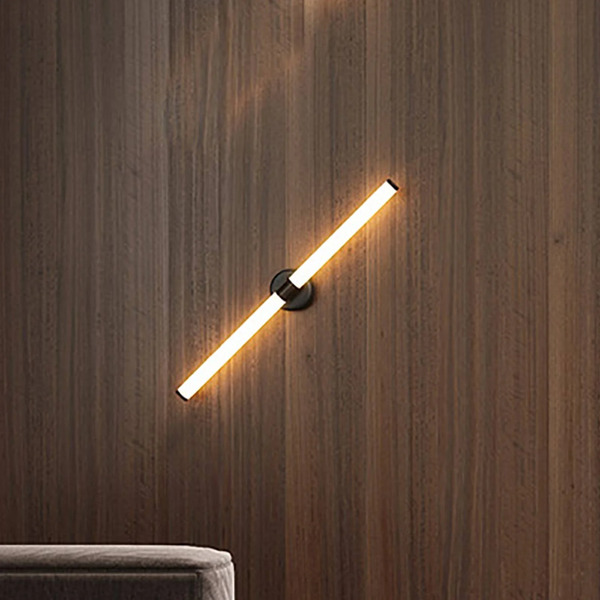  Maytoni Maytoni Led Wall Light Axis, Gold-coloured, Height 63 Cm 