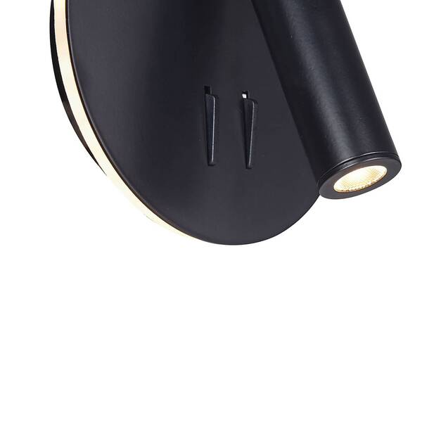  Maytoni Maytoni Los 176 Led Wall Lamp 3,000 k Round Black 