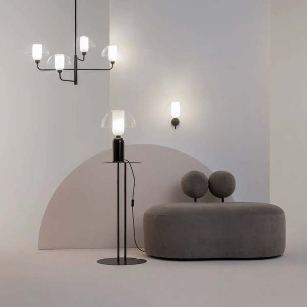 Maytoni Maytoni Memory Pendant Light, 4-bulb, Black, Ceramic, Glass 