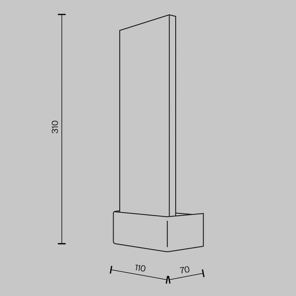  Maytoni Maytoni Ornate Led Wall Light, Brass/clear, Height 31 Cm 