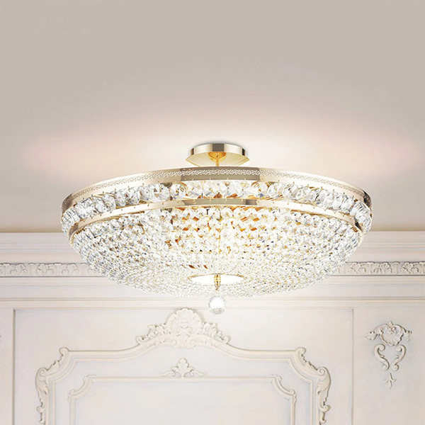  Maytoni Maytoni Ottilia Ceiling Light, ø 65 Cm, Gold-coloured, Crystal 