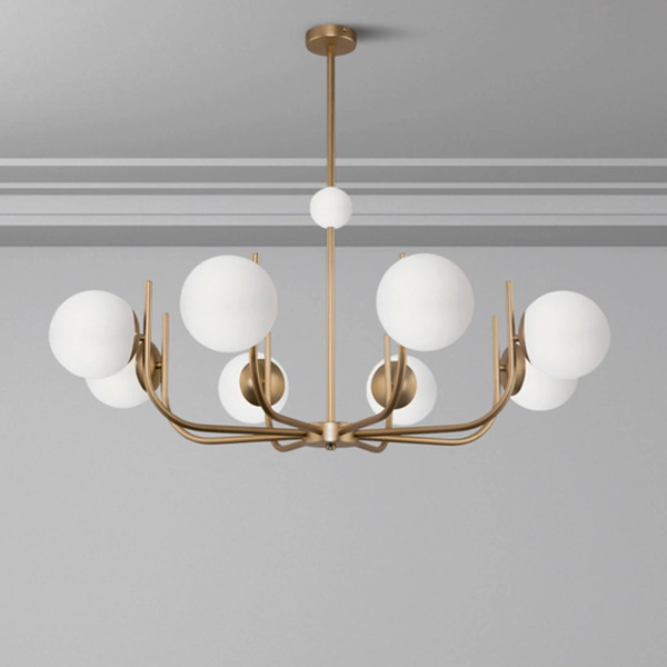  Maytoni Maytoni Pendant Light Rendez-vous, 8-bulb, Brass-coloured 