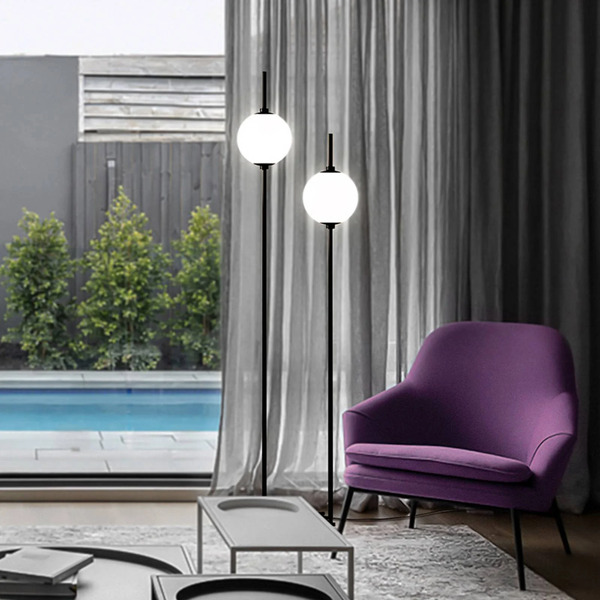  Maytoni Maytoni The Sixth Sense Led Floor Lamp, 2-bulb 