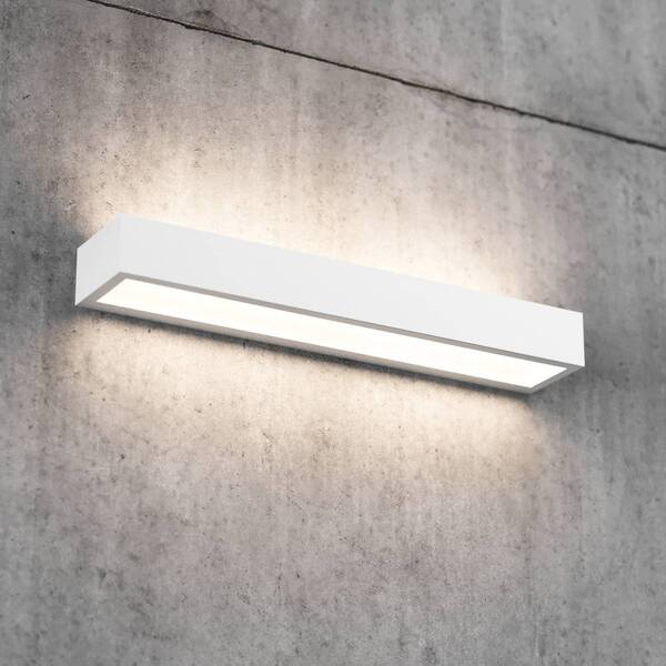  Mcj Mcj Led Wall Light Mera, Width 40 Cm, White, 3,000k 
