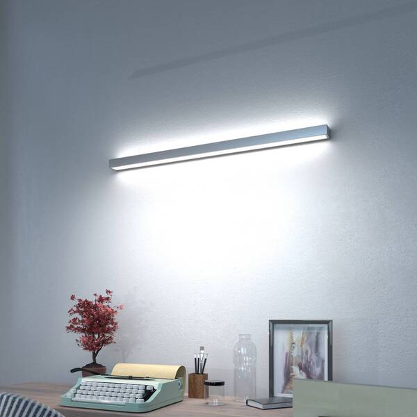  Mcj Mcj Mera Led Wall Light, Width 80 Cm, Aluminium, 4,000k 